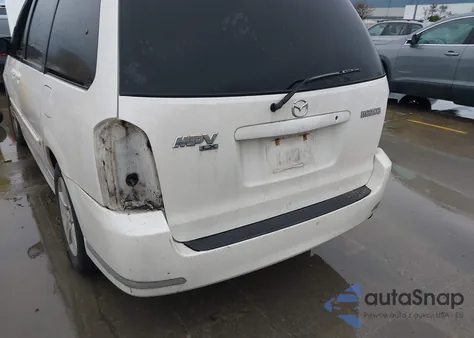 2004 Mazda Mpv Lx z USA, uszkodzony, nr VIN JM3LW28J840525289